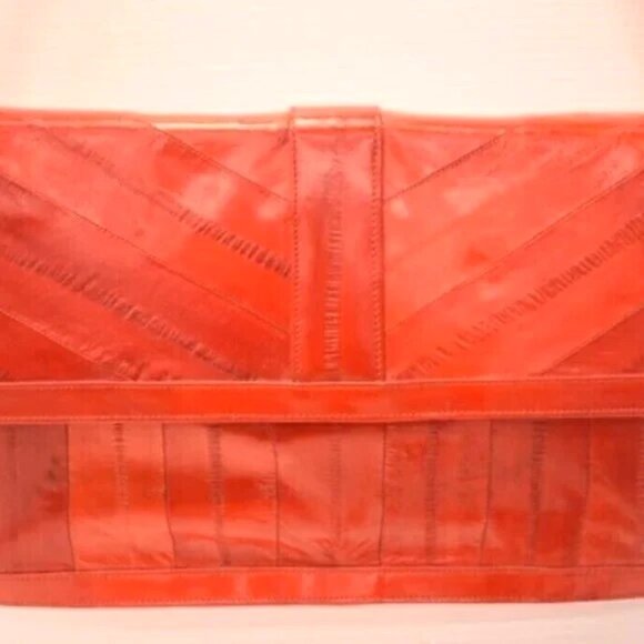 Vintage ELLSKIN PURSE & Coin Wallet Purse Vintage Clutch Purse Evening Bag - Picture 3 of 9